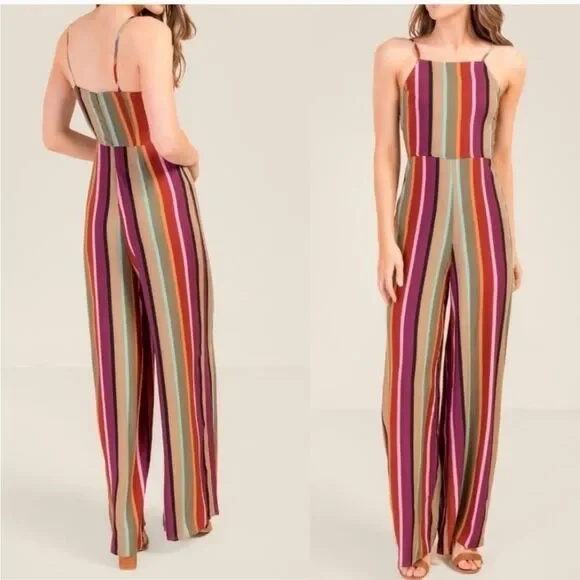 Francesca's NEW TAGS Pants Romper Size Small - Picture 3 of 13